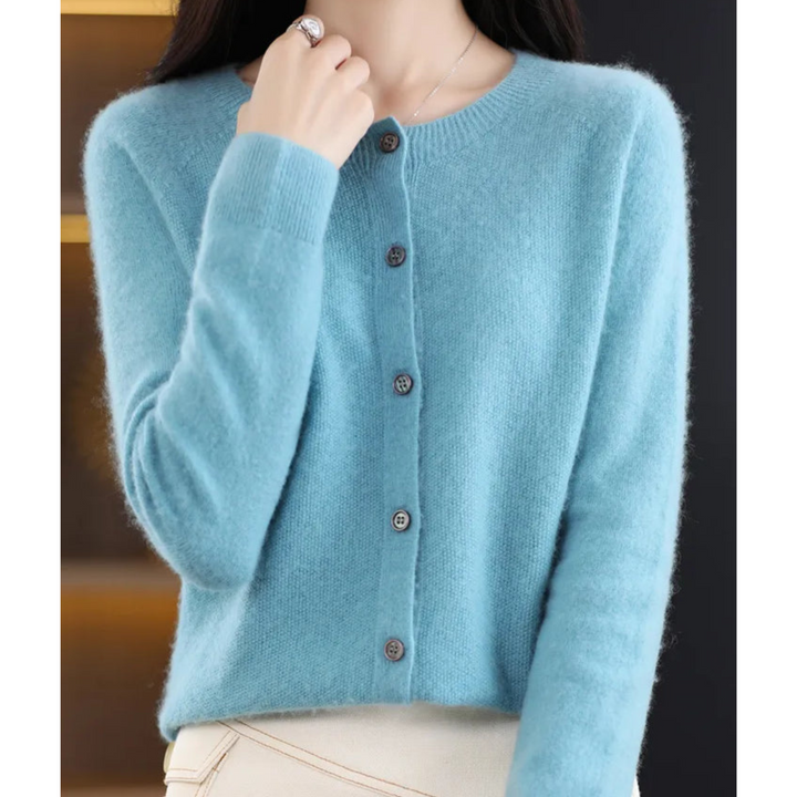 Hannah | Winter Essential Pullover für Damen mit V-Ausschnitt und langen Ärmeln