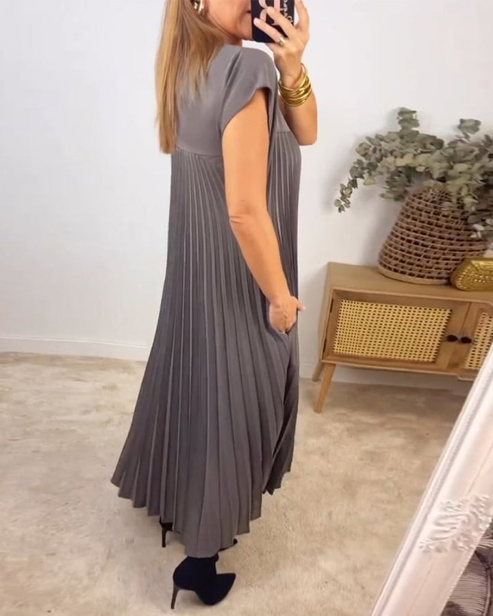 Josie | Zeitloses und Bequemes Maxikleid für Damen mit Rundhalsausschnitt