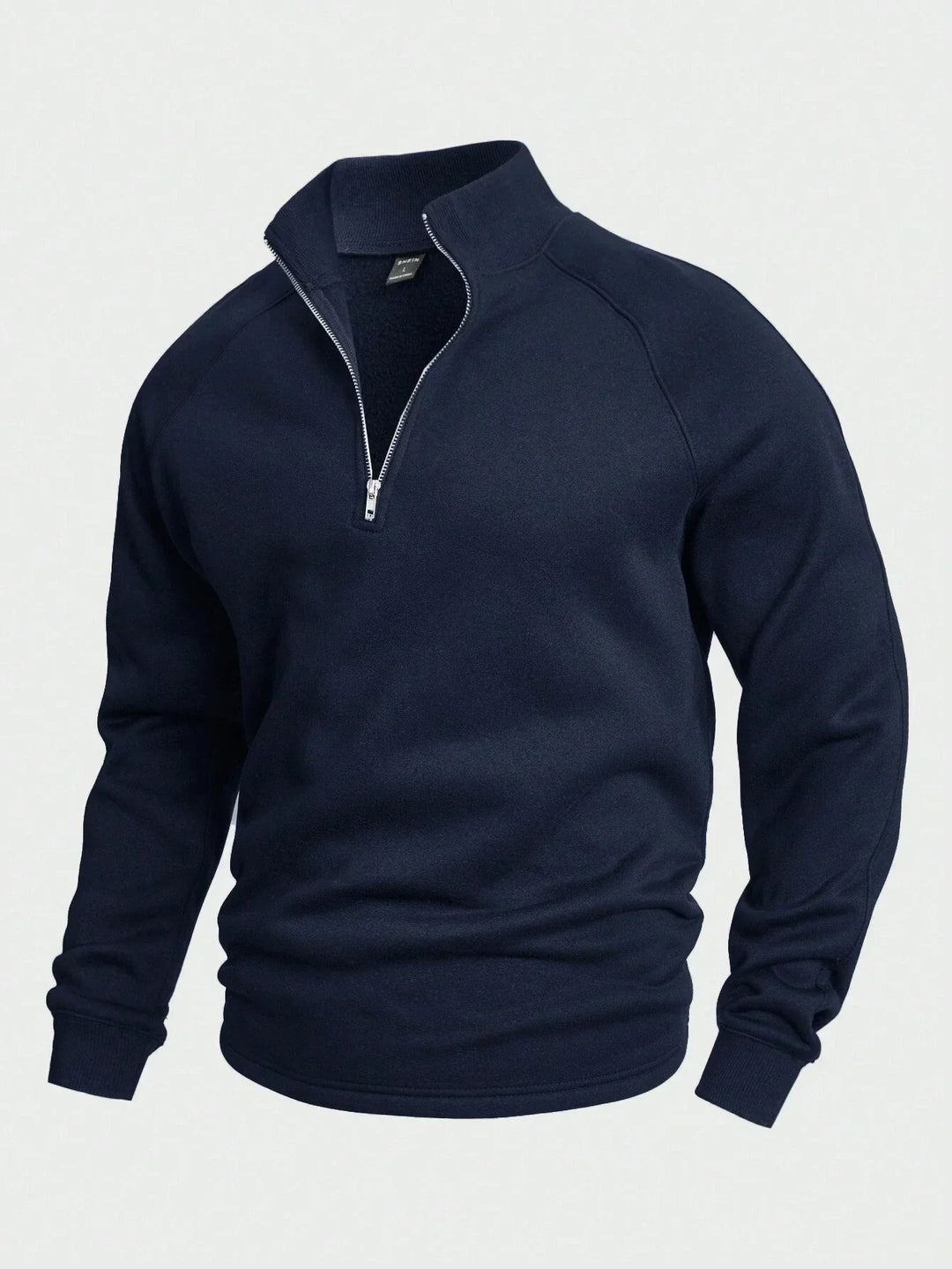 Simon | Freizeit-Pullover für Herren mit Halbem Reißverschluss (1+1 Free)