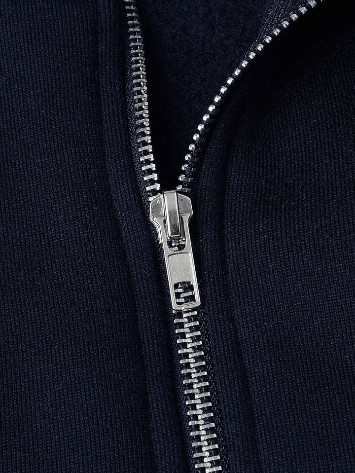 Simon | Freizeit-Pullover für Herren mit Halbem Reißverschluss (1+1 Free)