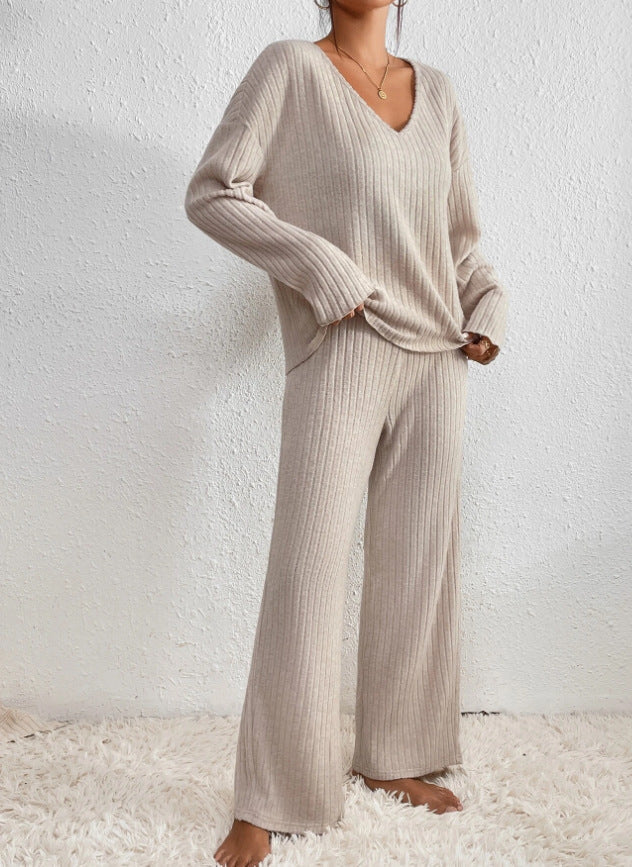 Grace | Damen Freizeitanzüge mit Hoher Taille und Langen Hosen