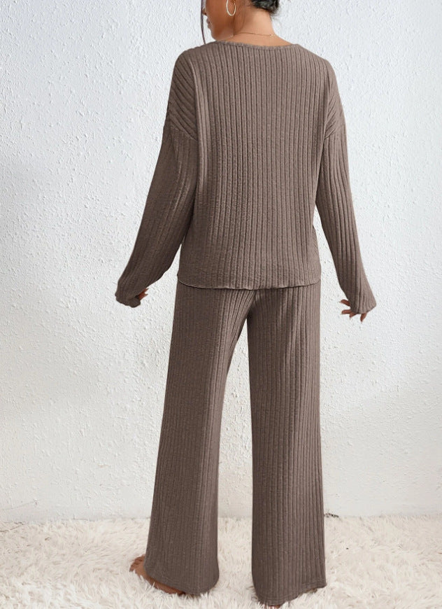 Grace | Damen Freizeitanzüge mit Hoher Taille und Langen Hosen