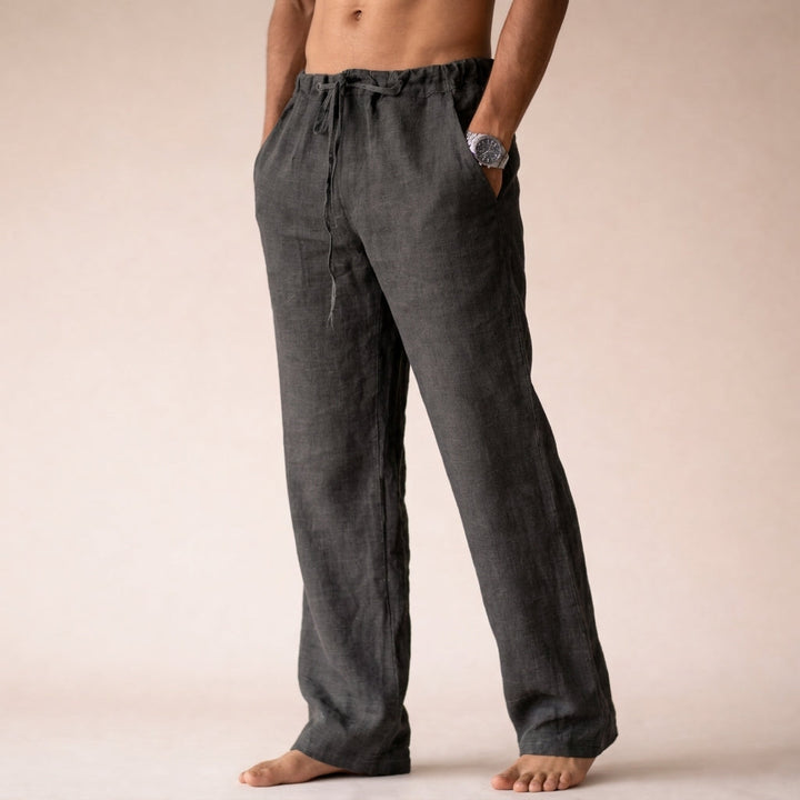 Elias | Herrenhose mit Taschen und Kordelzug