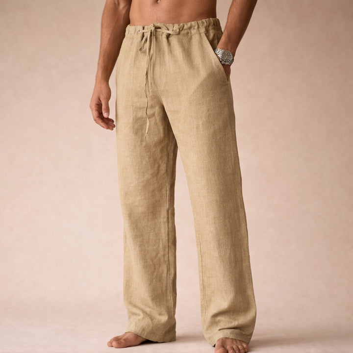 Elias | Herrenhose mit Taschen und Kordelzug