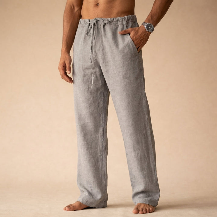 Elias | Herrenhose mit Taschen und Kordelzug