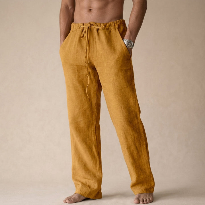 Elias | Herrenhose mit Taschen und Kordelzug