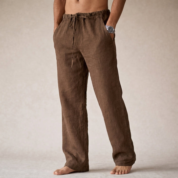 Elias | Herrenhose mit Taschen und Kordelzug