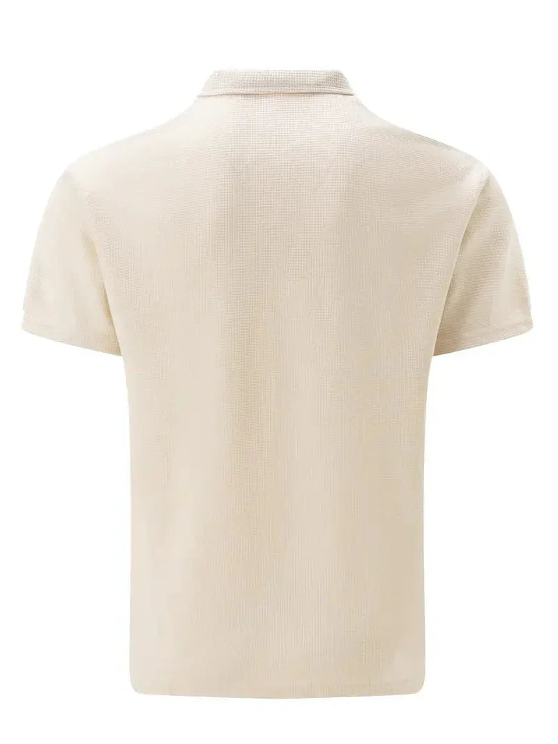 Brit und Boho | Das Sommer-Zip-Polo mit langen Ärmeln Poloshirt