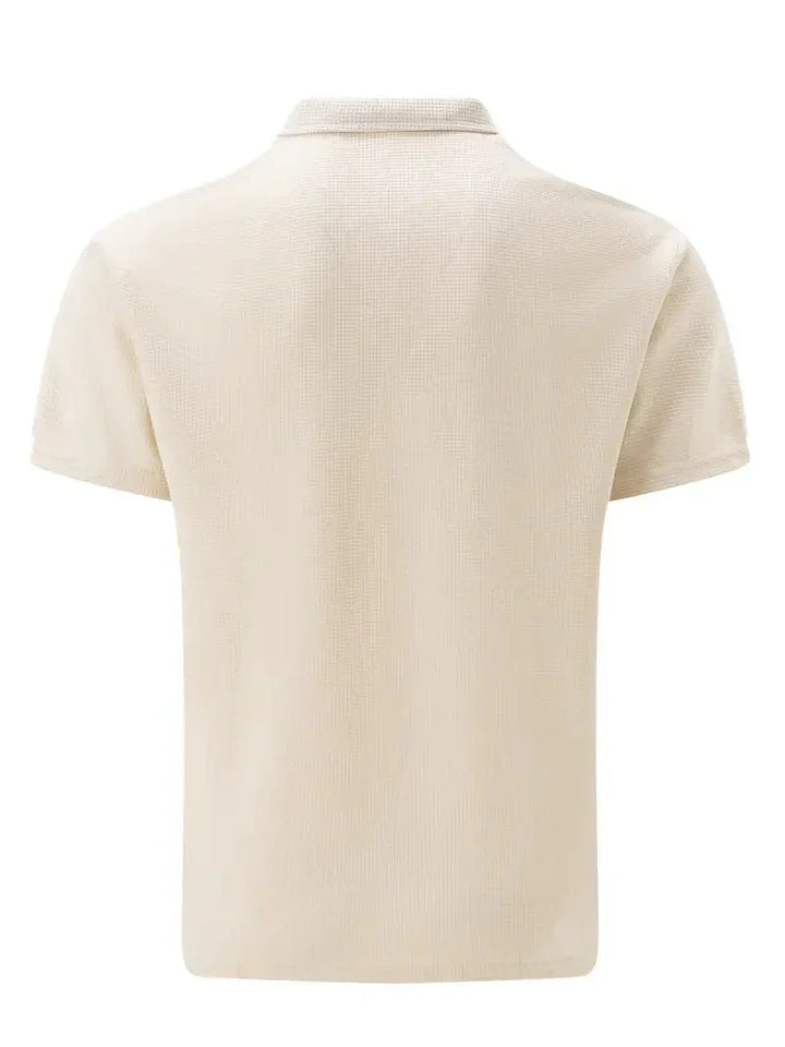 Brit und Boho | Das Sommer-Zip-Polo mit langen Ärmeln Poloshirt