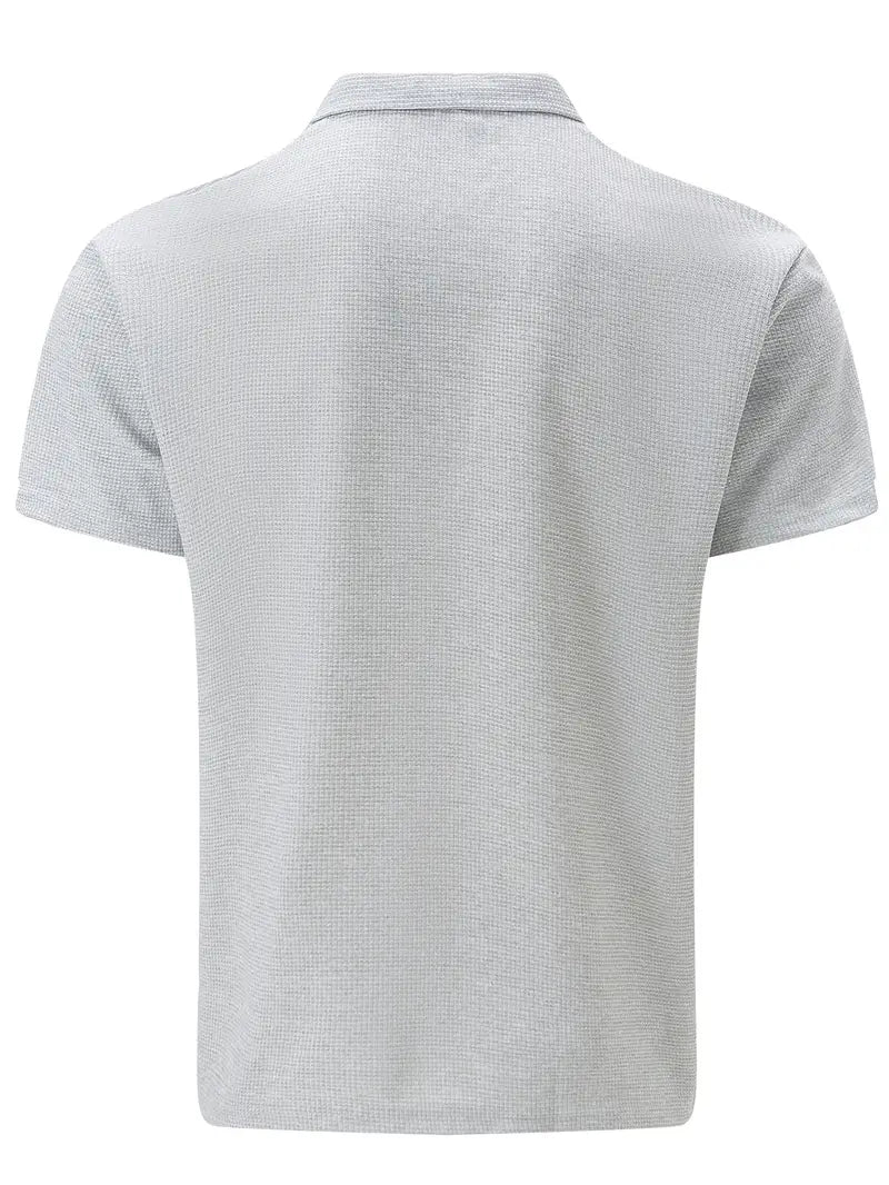 Brit und Boho | Das Sommer-Zip-Polo mit langen Ärmeln Poloshirt