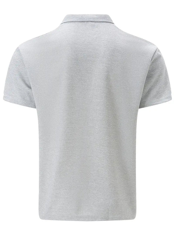 Brit und Boho | Das Sommer-Zip-Polo mit langen Ärmeln Poloshirt