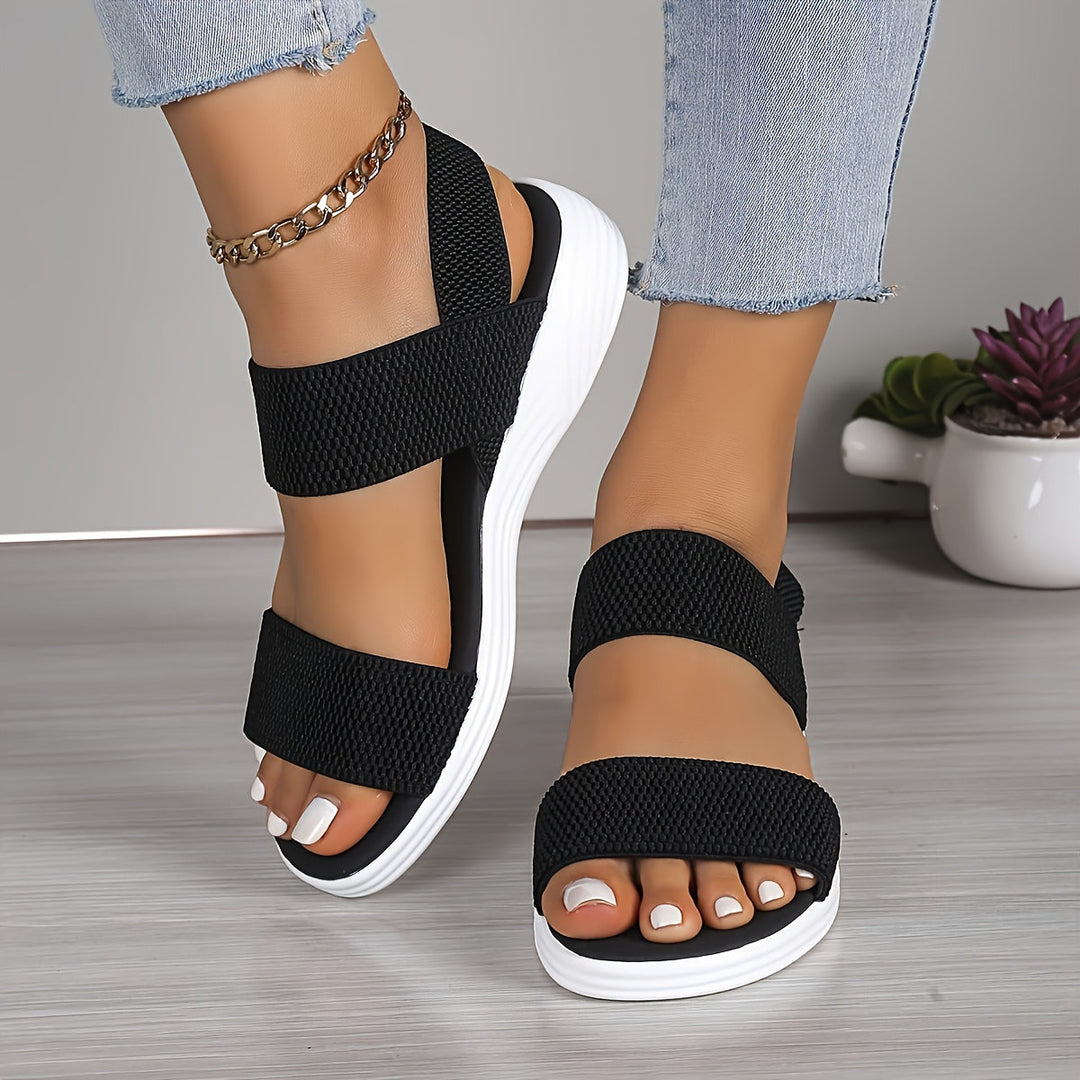 Emilia | Leichte Stretch-Sandalen