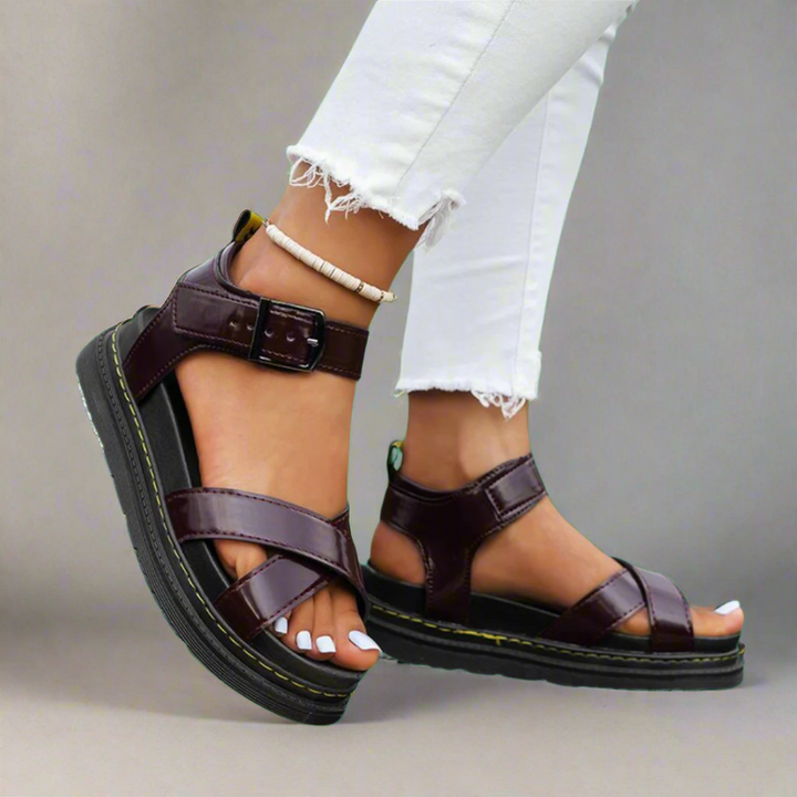 Verena | Orthopädische Sandalen aus weichem Material für Damen