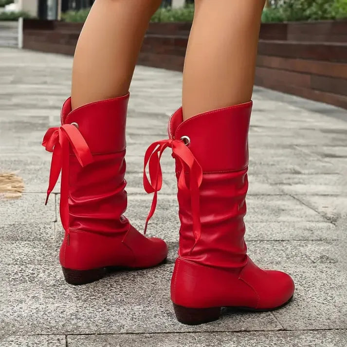 Stef | Modische-Schnürstiefeletten