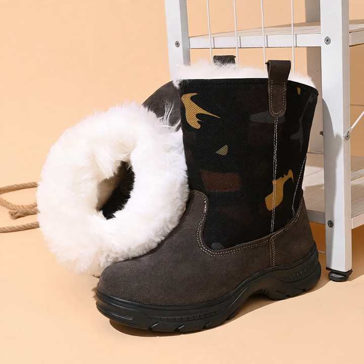 Herren Stiefel mit rutschfester und wasserdichter Sohle