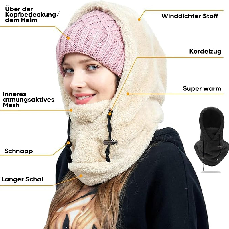Fiona | Warme Mütze aus Plüsch