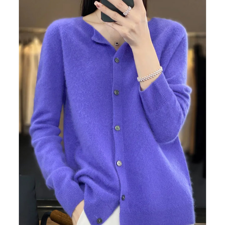 Hannah | Winter Essential Pullover für Damen mit V-Ausschnitt und langen Ärmeln