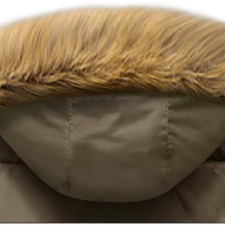 Elegante Parkajacke für Herren mit Kapuze und langen Ärmeln