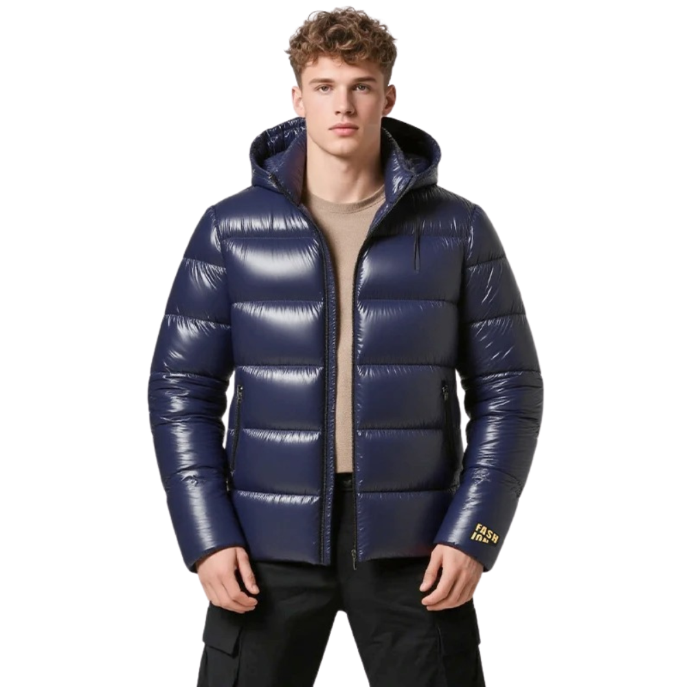 Elegante Pufferjacke mit langen Ärmeln