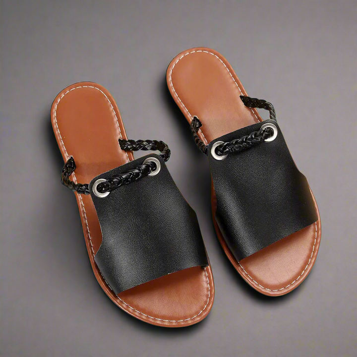 Katelina | Flache Sandalen aus Premium-Material für Damen