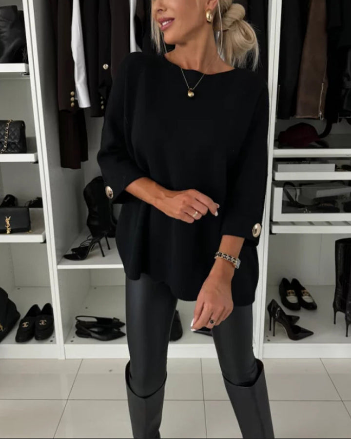 Isabella | Elegante Strickpullover für Damen mit Rundhalsausschnitt