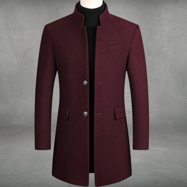Benjamin | Eleganter Business-Mantel für Herren mit langen Ärmeln
