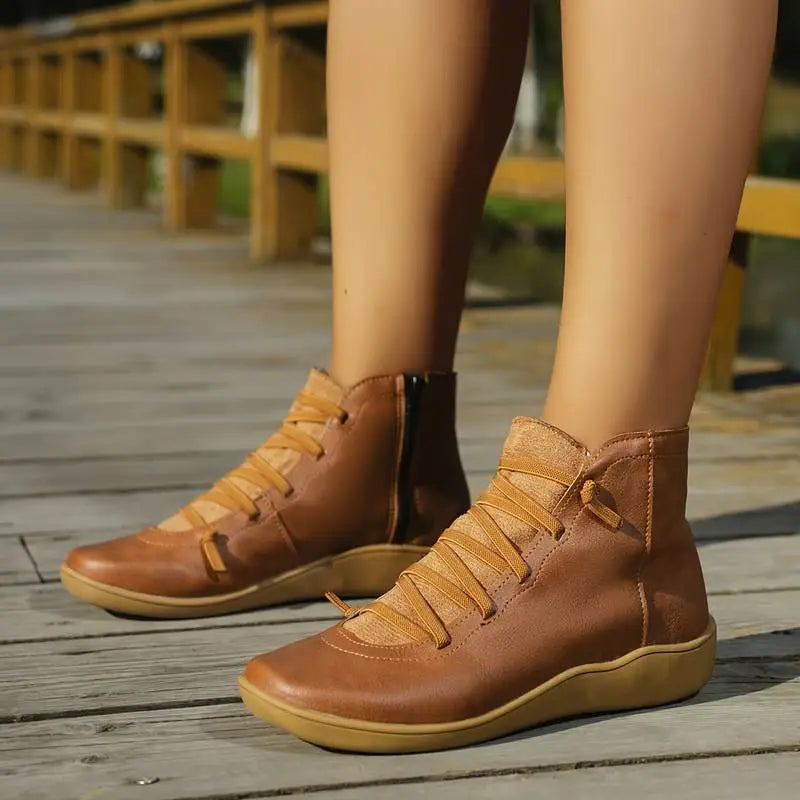 Marta | Elite Stiefeletten für Damen mit niedrigem Absatz