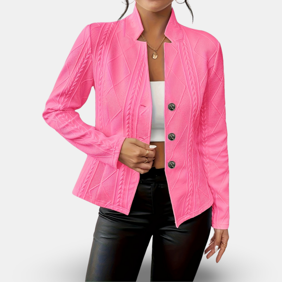 Susanna | Eleganter Taillierter Cardigan für Damen mit langen Ärmeln