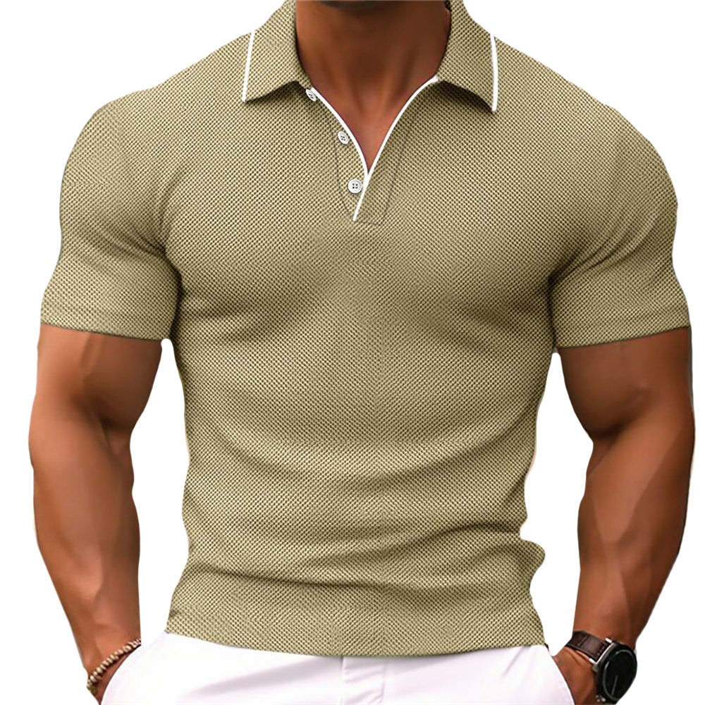Edward Agustus Hemd für Herren mit kurzen Ärmeln