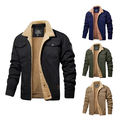 Evander | Premium Cargo-Jacke mit langen Ärmeln