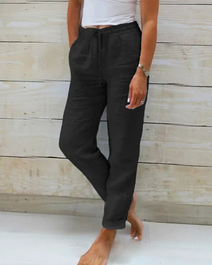 Melanie | Legere Damenhose für Damen mit schmaler Passform