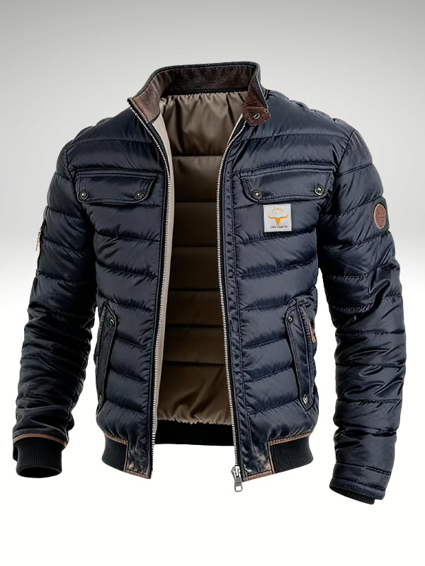 Bram | Steppjacke mit langen Ärmeln