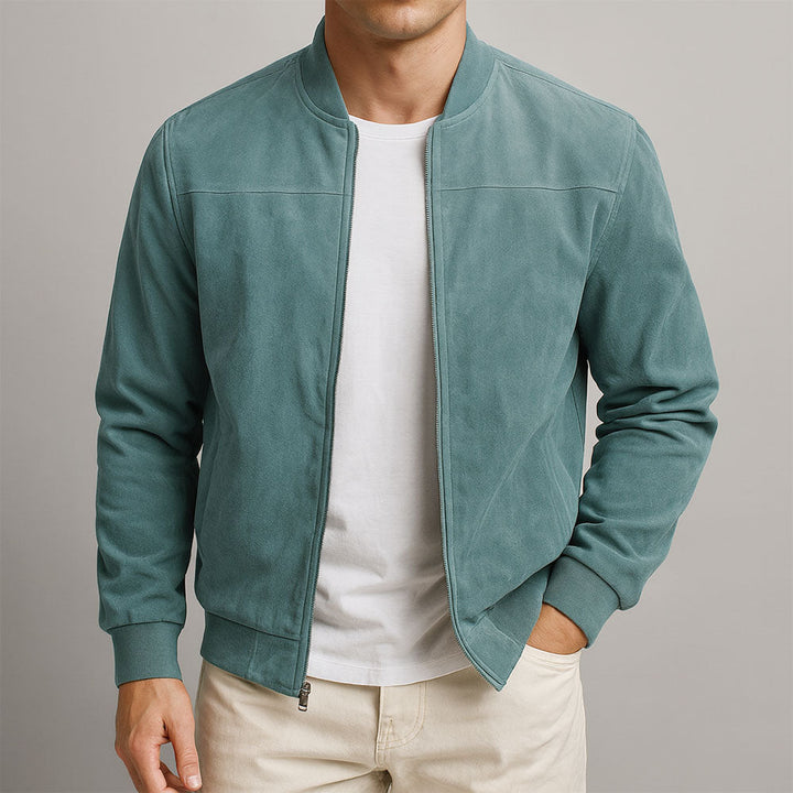 Marius | Klassische Urban Jacke für Herren mit Rundhalsausschnitt