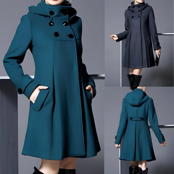 Solana | Stylische Jacke für Damen mit Mandarinkragen und langen Ärmeln