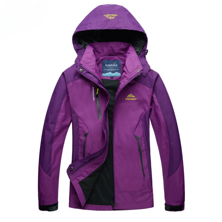 Eleonora | Wasserdichte Damenjacke für Damen mit Rundhalsausschnitt