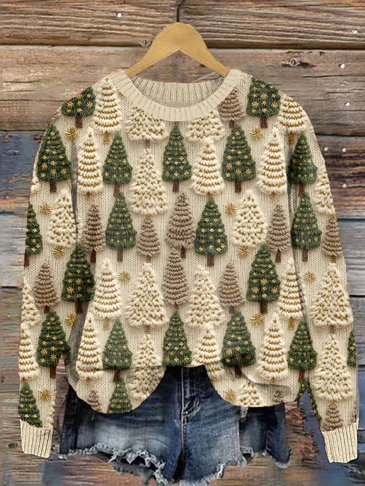 Helena | Festliche Pullover Kollektion für Damen mit Rundhalsausschnitt