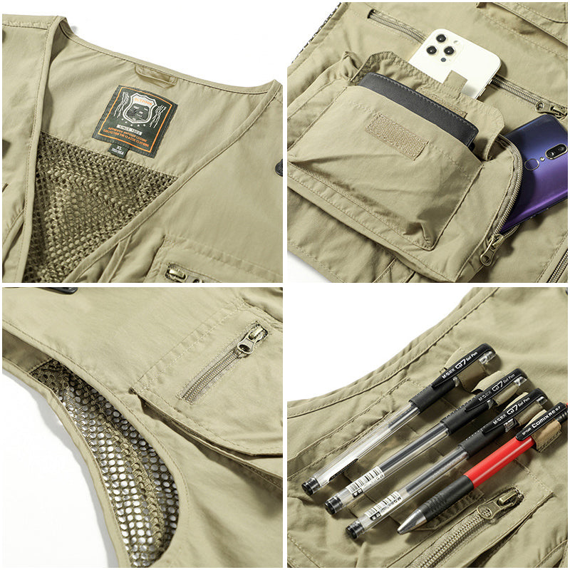 Lorenzo | Multi Pocket Sommerweste
