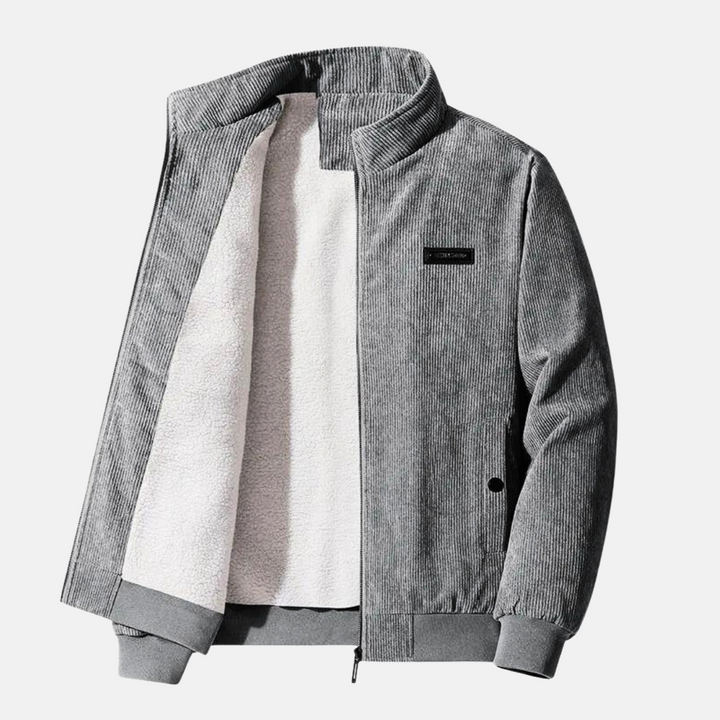 Diego | Retro Cordjacke mit langen Ärmeln