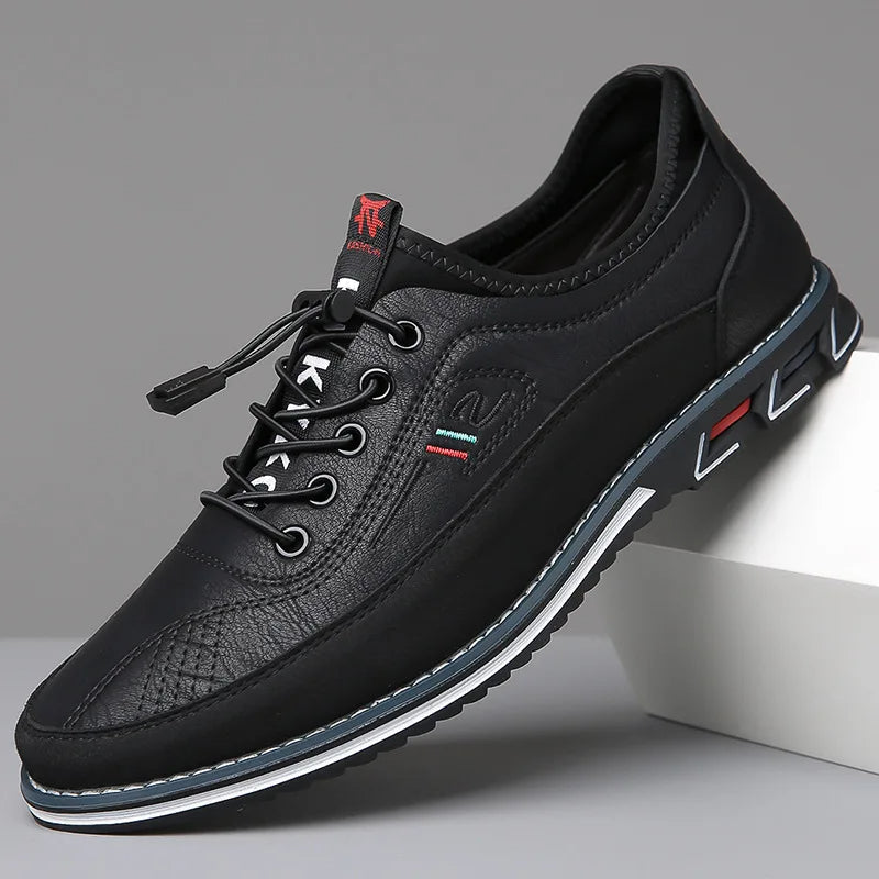 Marcel | Orthopädische Oxford-Schuhe für Herren mit flachem Absatz