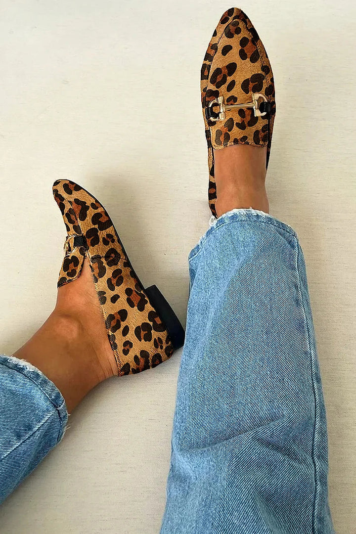 Loafer für Damen mit Metallicdetail