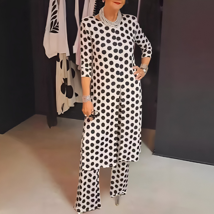 Marcella | Polka Dot Chic Set mit Punkten