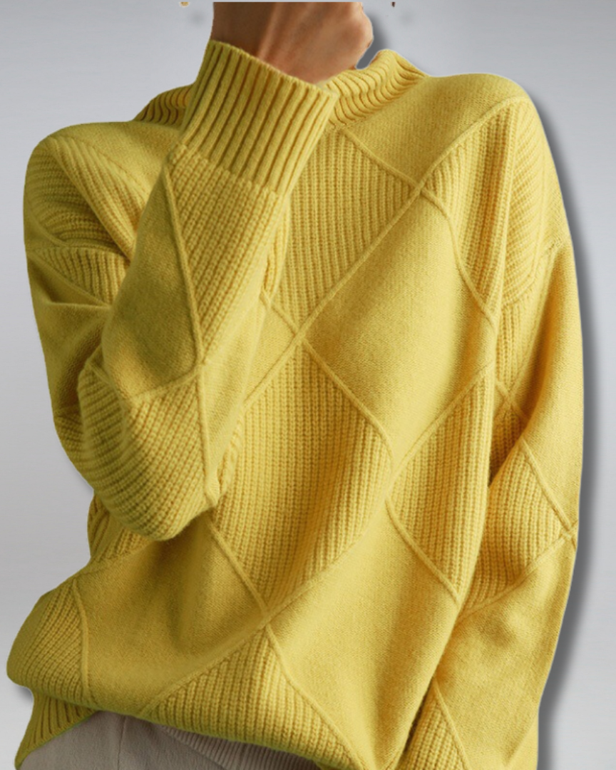 Lily | Der Rollkragenpullover für Damen mit langen Ärmeln