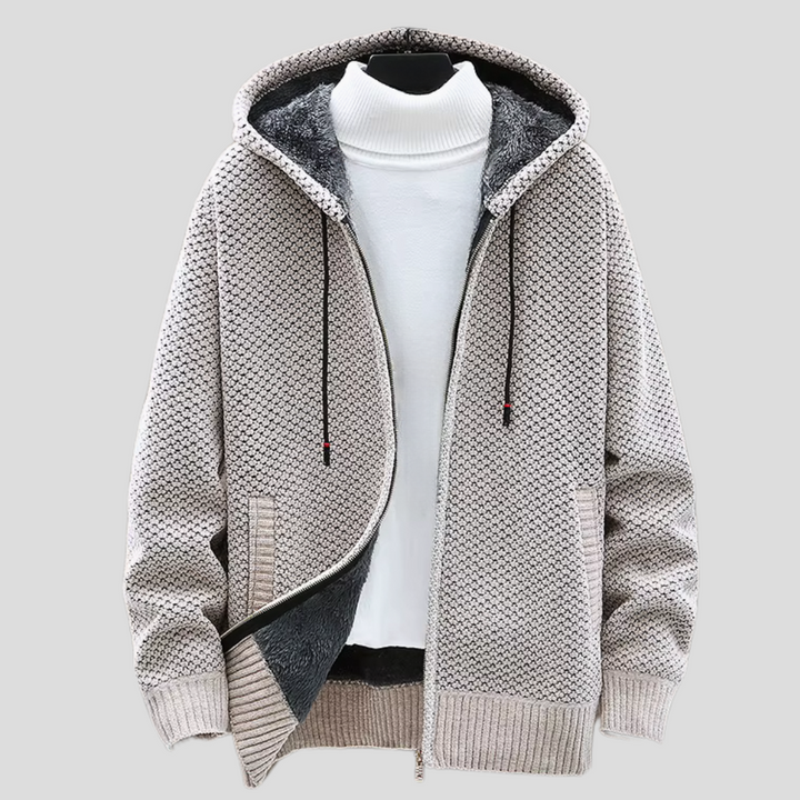 Oslo | Strick Hoodie für Herren mit Kapuze und langen Ärmeln