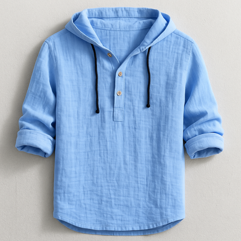 Fabio | Luxus Hoodie für Herren mit Kapuze und langen Ärmeln