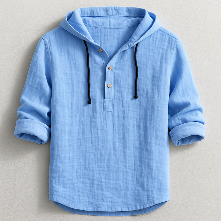 Fabio | Luxus Hoodie für Herren mit Kapuze und langen Ärmeln