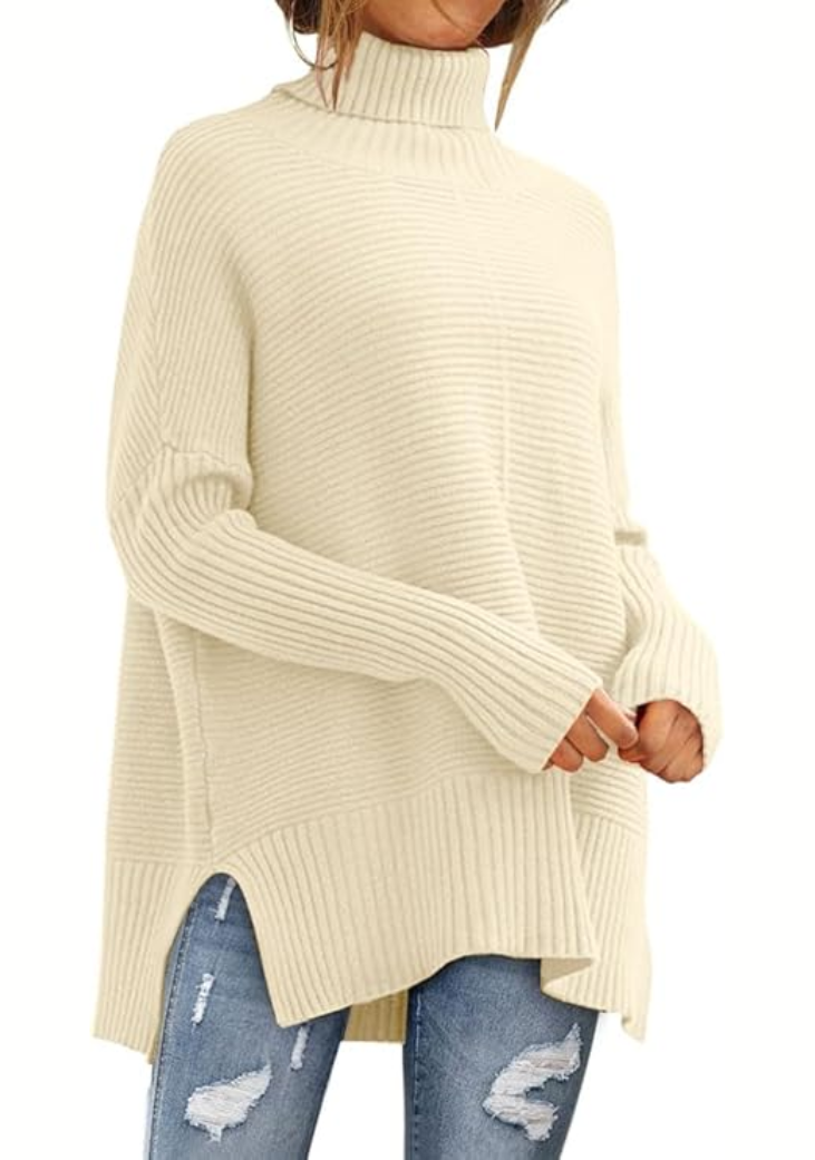 Anna | Gemütlicher Rollkragenpullover für Damen mit langen Ärmeln
