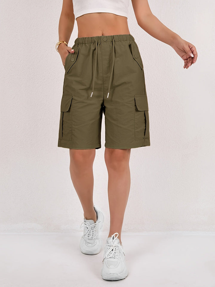 Via | Leichte schnell trocknende Cargo-Shorts für Damen