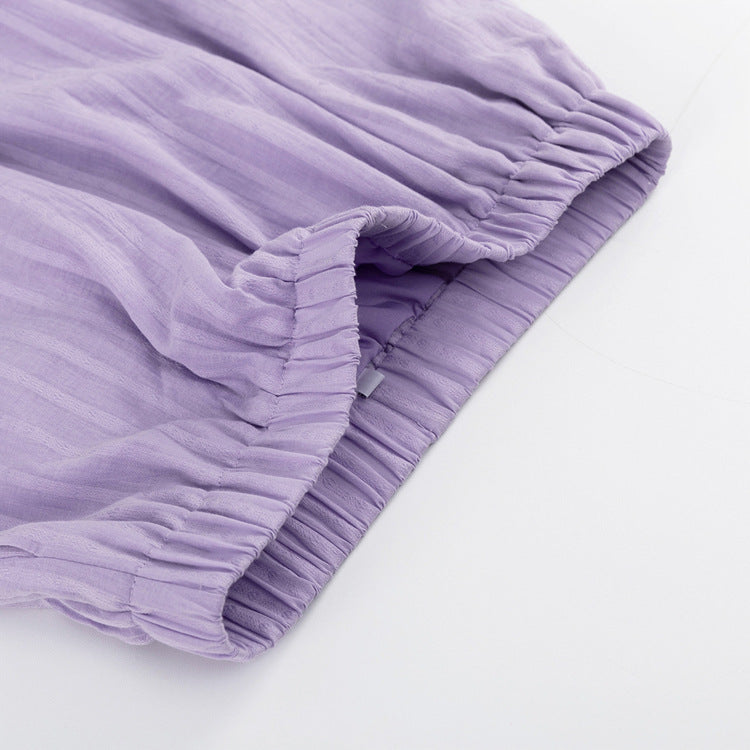Viola | Luftiges Button-Up und Shorts-Set
