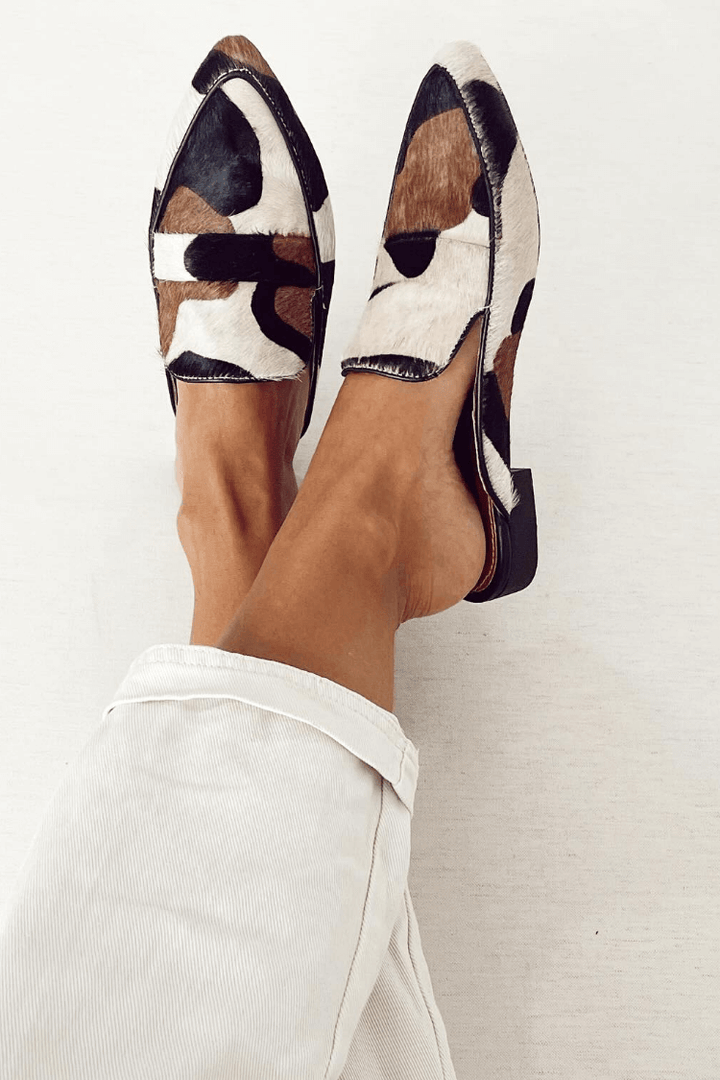 Elix | Bequemer abstrakter Slipper für Damen