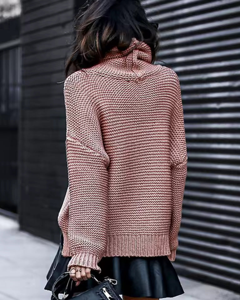 Amelia | Rollkragenpullover für Damen mit langen Ärmeln
